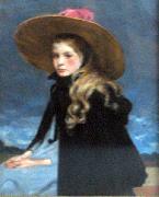 Henri Evenepoel, Henriette with the large hat